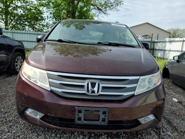 5FNRL5H95CB020331 - 2012 HONDA ODYSSEY TOURING 栗色 照片 5