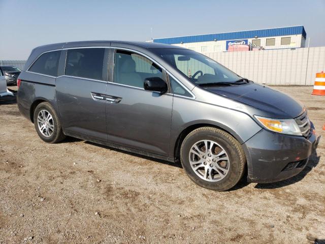 5FNRL5H46BB010149 - 2011 HONDA ODYSSEY EX CHARCOAL photo 4