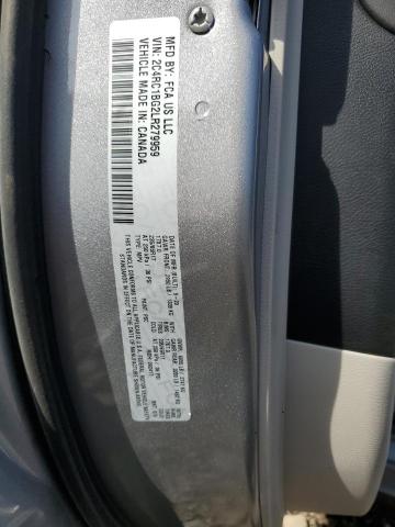 2C4RC1BG2LR279959 - 2020 CHRYSLER PACIFICA TOURING L SILVER photo 13