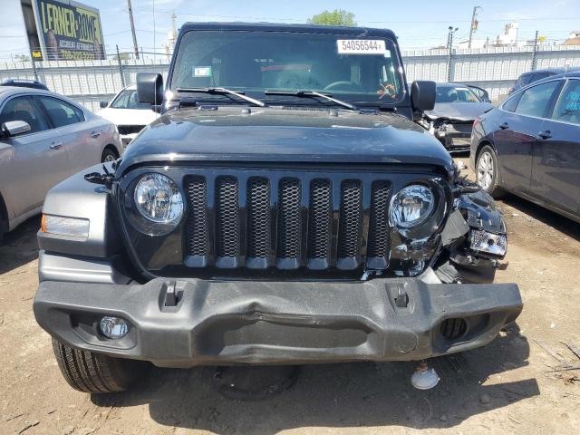 1C4HJXDG1PW678067 - 2023 JEEP WRANGLER SPORT BLACK photo 5