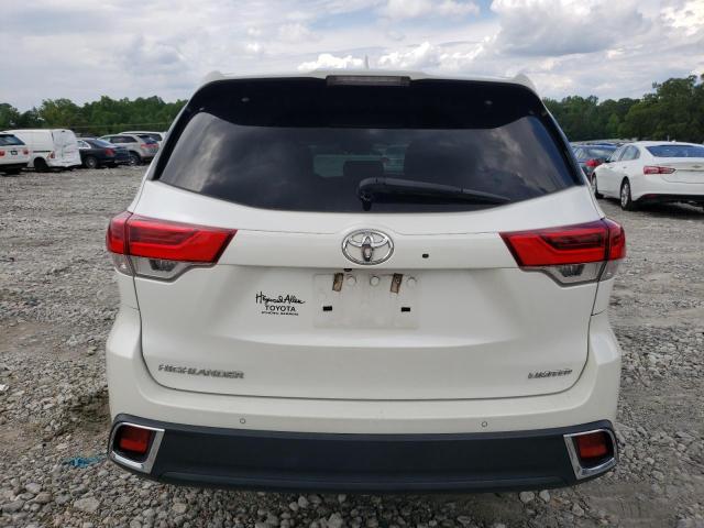 5TDYZRFH5JS255543 - 2018 TOYOTA HIGHLANDER LIMITED WHITE photo 6