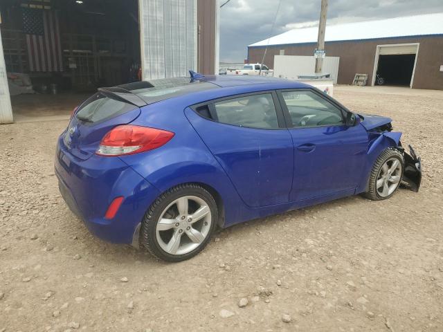 KMHTC6AD8CU042093 - 2012 HYUNDAI VELOSTER Niebieski zdjęcie 3