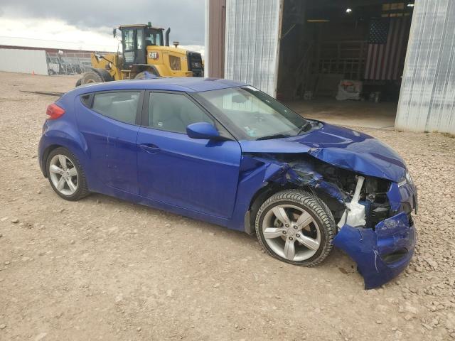 KMHTC6AD8CU042093 - 2012 HYUNDAI VELOSTER Niebieski zdjęcie 4