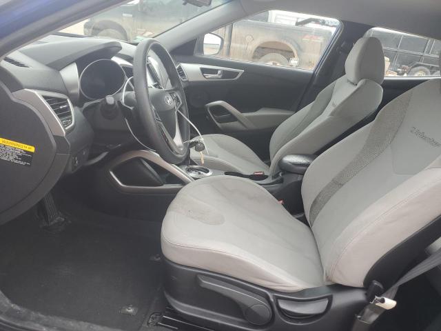 KMHTC6AD8CU042093 - 2012 HYUNDAI VELOSTER Niebieski zdjęcie 7