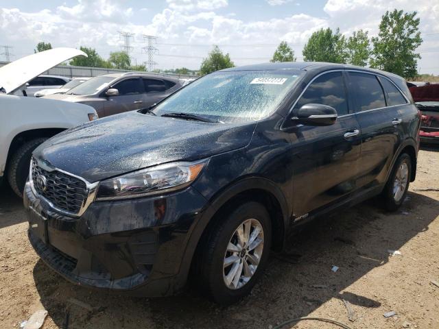 5XYPG4A30KG588800 - 2019 KIA SORENTO L BLACK photo 1