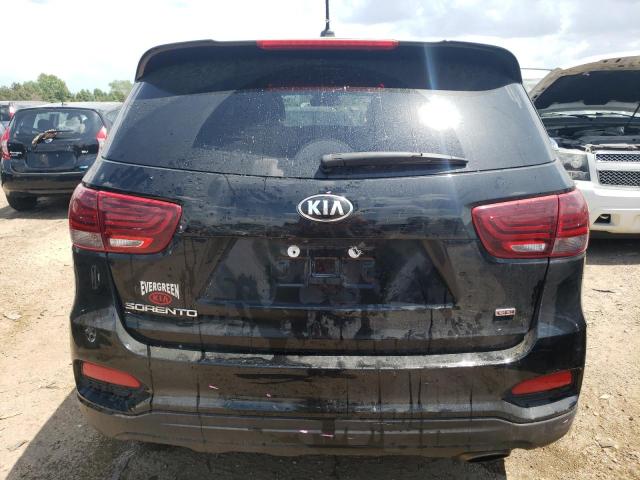 5XYPG4A30KG588800 - 2019 KIA SORENTO L BLACK photo 6