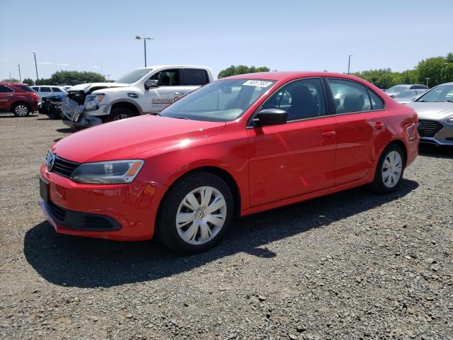 3VW2K7AJXEM239947 - 2014 VOLKSWAGEN JETTA BASE 红色 照片 1