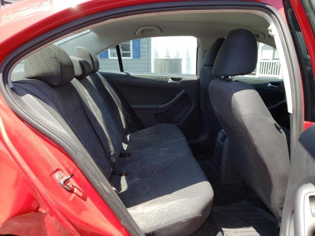 3VW2K7AJXEM239947 - 2014 VOLKSWAGEN JETTA BASE 红色 照片 10