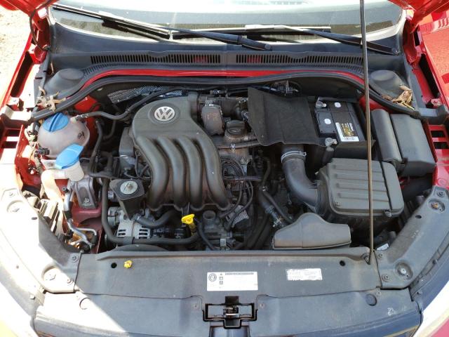 3VW2K7AJXEM239947 - 2014 VOLKSWAGEN JETTA BASE 红色 照片 11