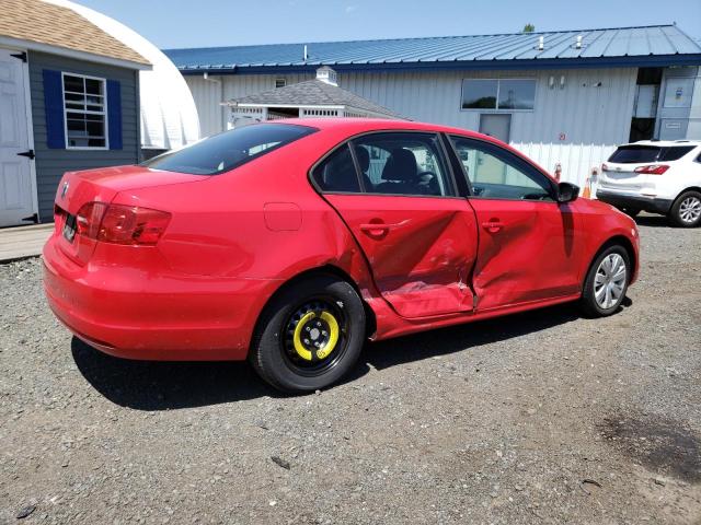 3VW2K7AJXEM239947 - 2014 VOLKSWAGEN JETTA BASE 红色 照片 3