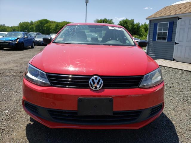 3VW2K7AJXEM239947 - 2014 VOLKSWAGEN JETTA BASE 红色 照片 5