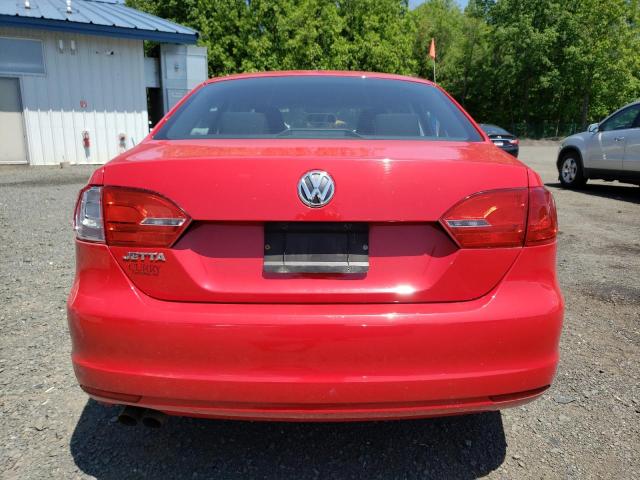 3VW2K7AJXEM239947 - 2014 VOLKSWAGEN JETTA BASE 红色 照片 6