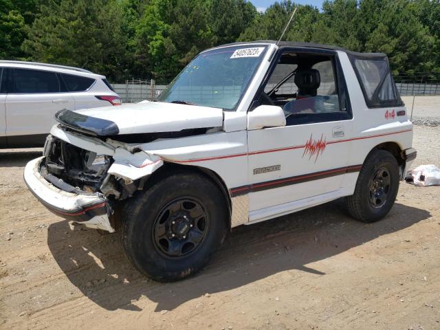 2CNBJ18U1M6907349 - 1991 GEO TRACKER WHITE photo 1