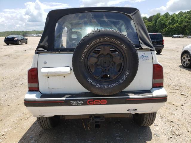 2CNBJ18U1M6907349 - 1991 GEO TRACKER WHITE photo 6