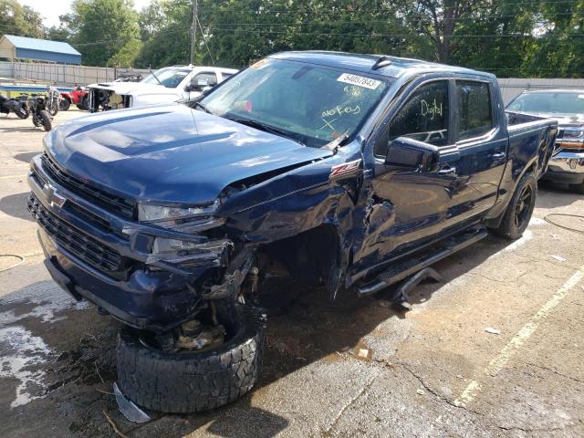 1GCUYEED7KZ353269 - 2019 CHEVROLET SILVERADO K1500 RST BLUE photo 1