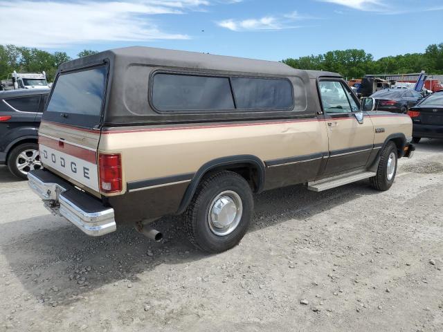 1B7KE2687MS272090 - 1991 DODGE D-SERIES D200 TWO TONE photo 3