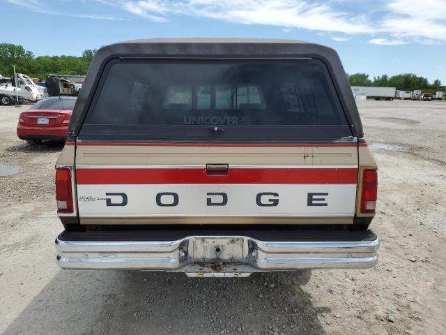 1B7KE2687MS272090 - 1991 DODGE D-SERIES D200 TWO TONE photo 6