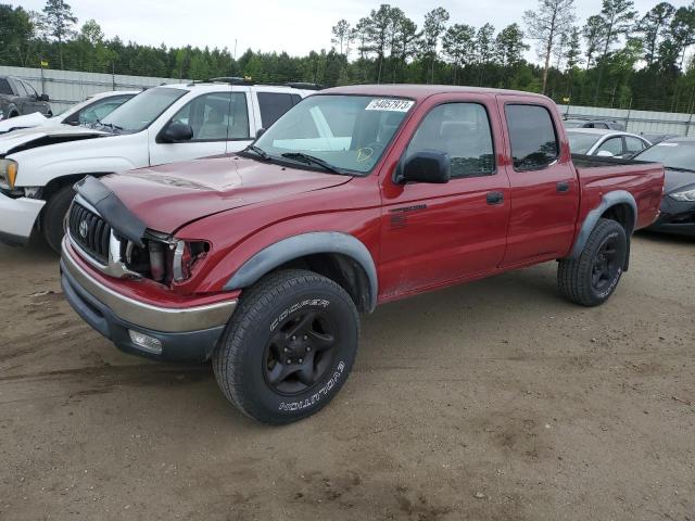 5TEGM92N43Z171967 - 2003 TOYOTA TACOMA DOUBLE CAB PRERUNNER RED photo 1