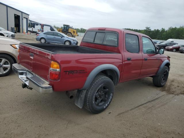 5TEGM92N43Z171967 - 2003 TOYOTA TACOMA DOUBLE CAB PRERUNNER RED photo 3