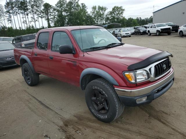 5TEGM92N43Z171967 - 2003 TOYOTA TACOMA DOUBLE CAB PRERUNNER RED photo 4