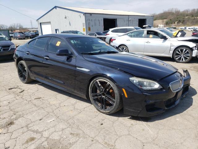 WBA6B2C50FGB99462 - 2015 BMW 650 I GRAN COUPE BLUE photo 4