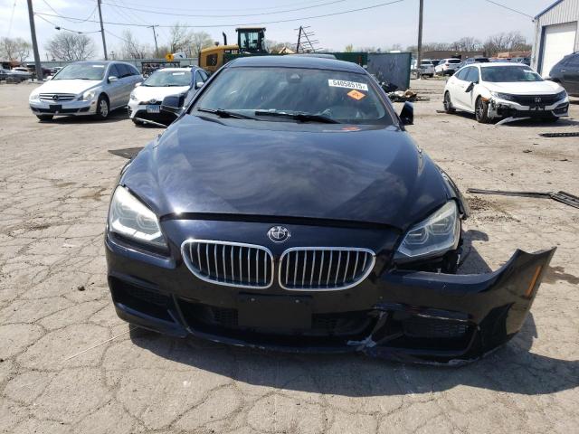 WBA6B2C50FGB99462 - 2015 BMW 650 I GRAN COUPE BLUE photo 5