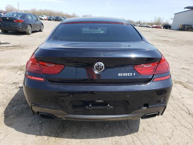 WBA6B2C50FGB99462 - 2015 BMW 650 I GRAN COUPE BLUE photo 6