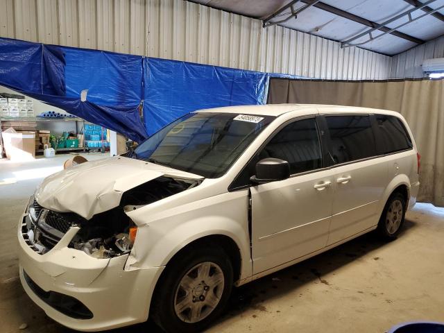 2D4RN4DG0BR744118 - 2011 DODGE GRAND CARA EXPRESS WHITE photo 1