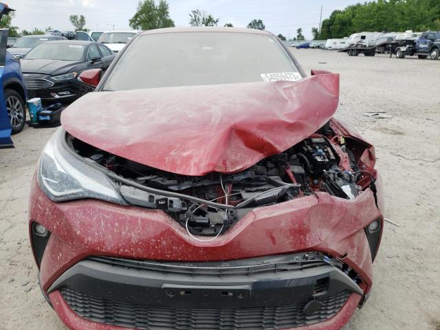 NMTKHMBXXLR118057 - 2020 TOYOTA C-HR XLE RED photo 5