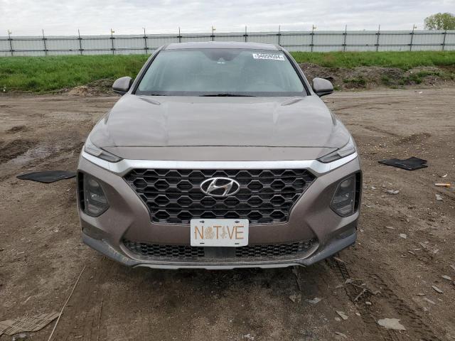 5NMS3CADXKH058641 - 2019 HYUNDAI SANTA FE SEL GRAY photo 5