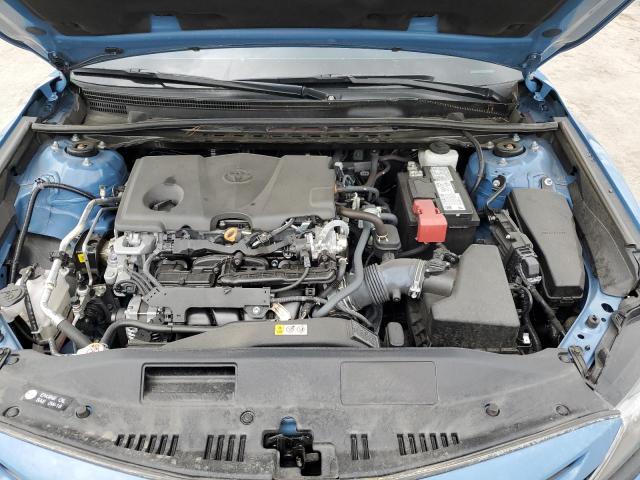 4T1T11AK1PU185349 - 2023 TOYOTA CAMRY SE NIGHT SHADE BLUE photo 11