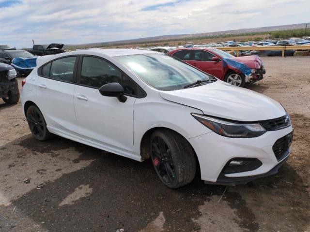 3G1BE6SM4JS540581 - 2018 CHEVROLET CRUZE LT Weiß Foto 4