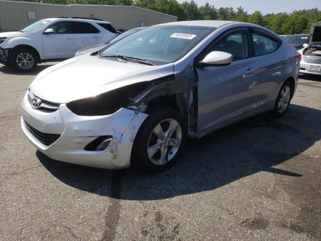 5NPDH4AE5CH130035 - 2012 HYUNDAI ELANTRA GLS SILVER photo 1