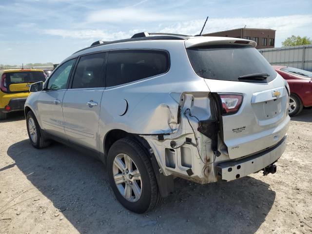 1GNKVGKD3EJ243569 - 2014 CHEVROLET TRAVERSE LT 银色 照片 2