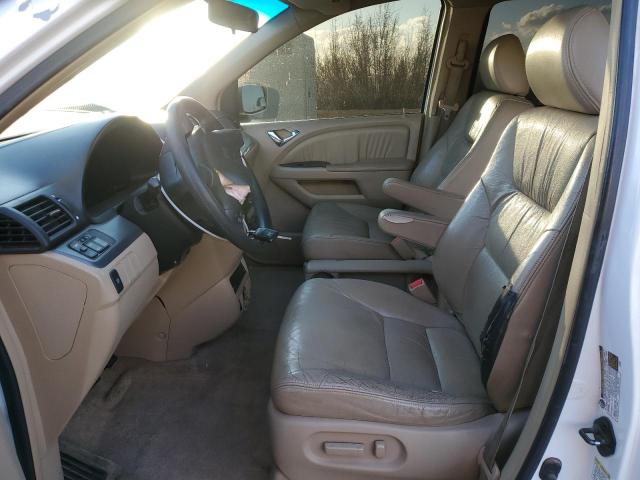 5FNRL387X5B125243 - 2005 HONDA ODYSSEY EXL WHITE photo 7