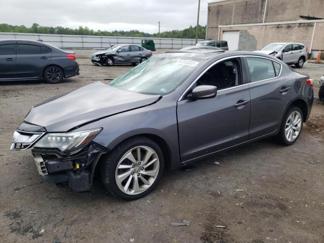 19UDE2F72HA004402 - 2017 ACURA ILX PREMIUM TECH ნაცრისფერი ფოტო 1