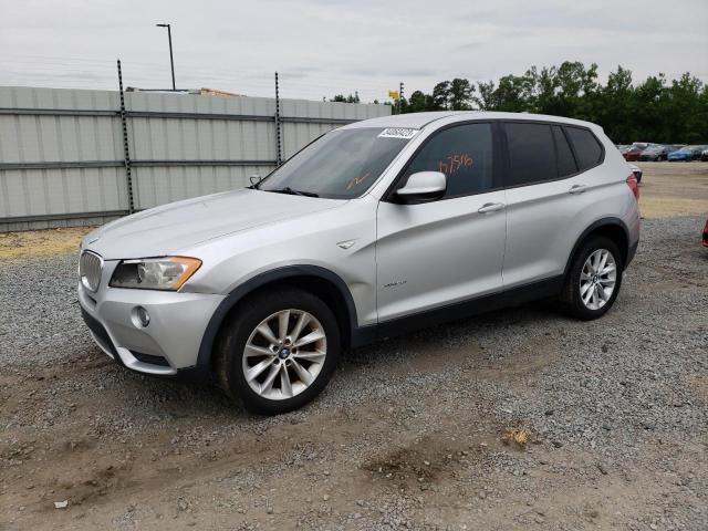 5UXWX9C54D0A15822 - 2013 BMW X3 XDRIVE28I SILVER photo 1