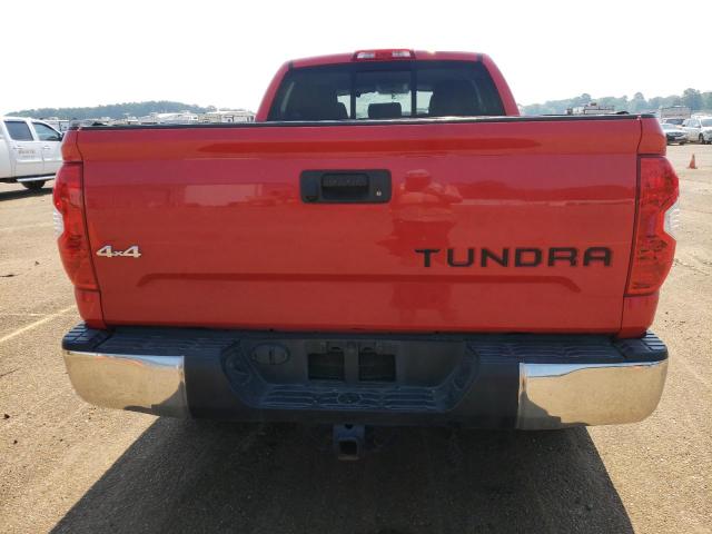 5TFUY5F13GX498199 - 2016 TOYOTA TUNDRA DOUBLE CAB SR/SR5 RED photo 6