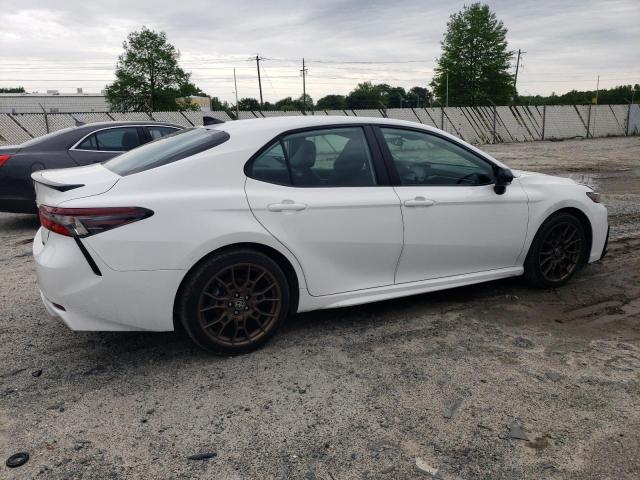 4T1G31AK0PU051301 - 2023 TOYOTA CAMRY SE NIGHT SHADE WHITE photo 3