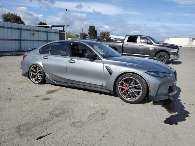 WBS43AY02PFP03618 - 2023 BMW M3 COMPETITION ნაცრისფერი ფოტო 4