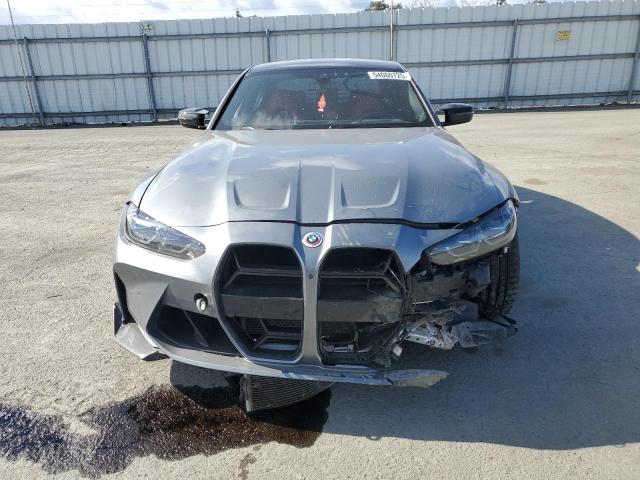 WBS43AY02PFP03618 - 2023 BMW M3 COMPETITION ნაცრისფერი ფოტო 5
