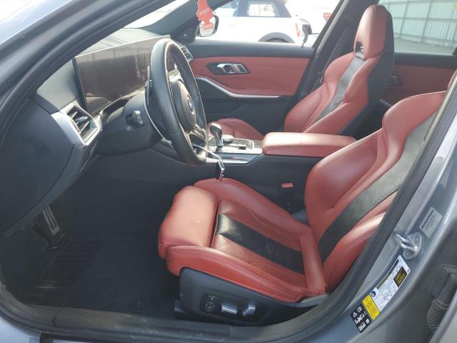 WBS43AY02PFP03618 - 2023 BMW M3 COMPETITION ნაცრისფერი ფოტო 7