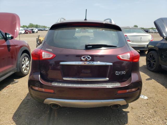 JN1BJ0RR9HM407880 - 2017 INFINITI QX50 MAROON photo 6