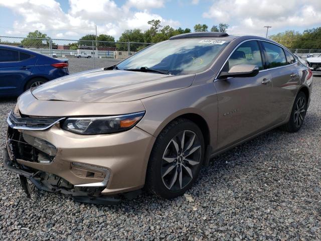 1G1ZD5ST2JF273545 - 2018 CHEVROLET MALIBU LT BROWN photo 1