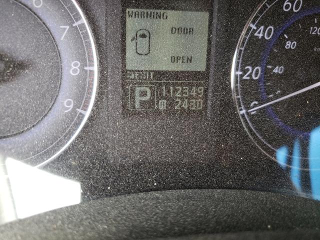 JN1AJ0HP9BM800569 - 2011 INFINITI EX35 BASE Սև լուսանկար 8