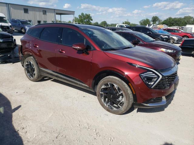 5XYK5CDF8RG167174 - 2024 KIA SPORTAGE SX PRESTIGE MAROON photo 4