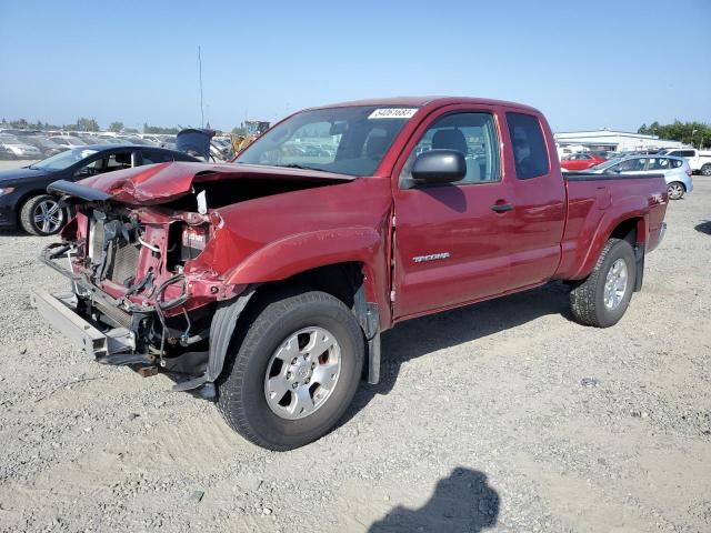 5TETU62N45Z005092 - 2005 TOYOTA TACOMA PRERUNNER ACCESS CAB RED photo 1