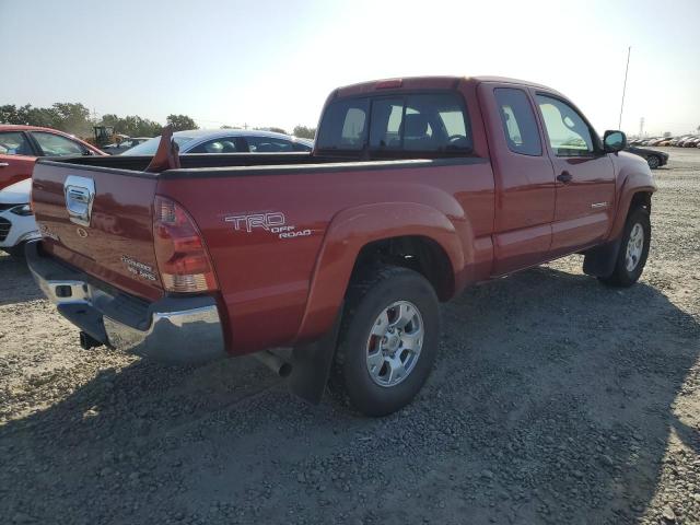 5TETU62N45Z005092 - 2005 TOYOTA TACOMA PRERUNNER ACCESS CAB RED photo 3