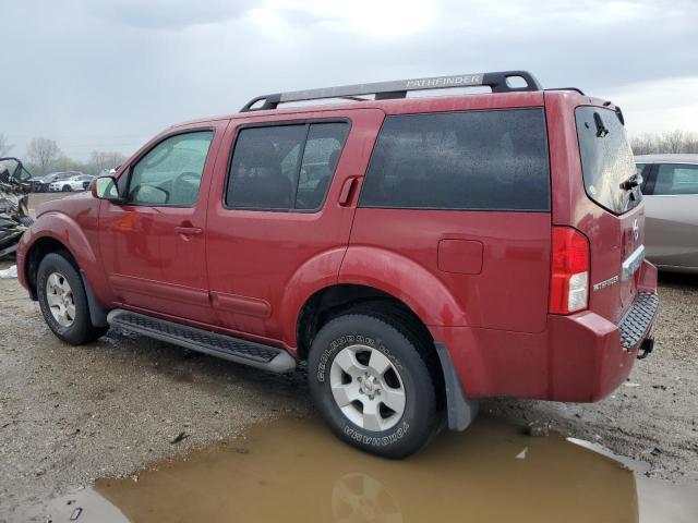 5N1AR18W75C785840 - 2005 NISSAN PATHFINDER LE BURGUNDY photo 2