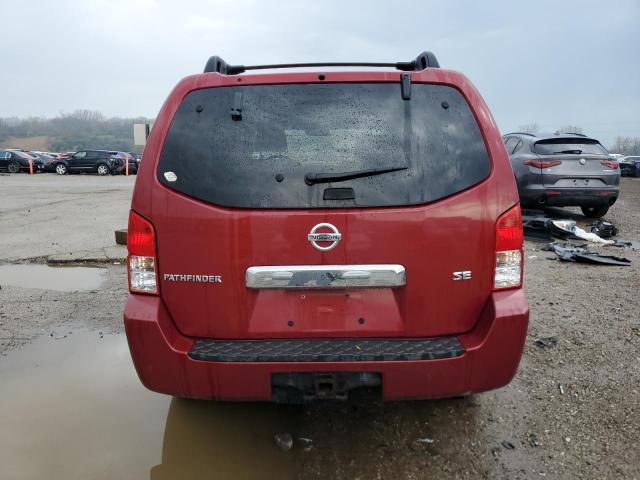 5N1AR18W75C785840 - 2005 NISSAN PATHFINDER LE BURGUNDY photo 6